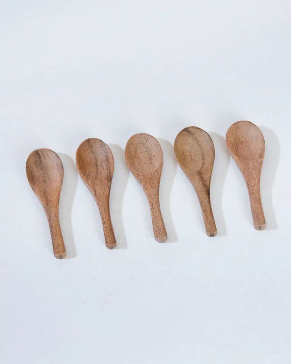 Wooden jar Spoon Set small spoon - Image 2