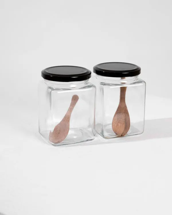 Wooden jar Spoon Set small spoon - Image 4