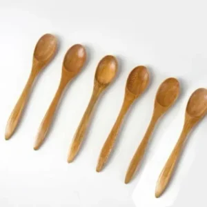 FB_IMG_1710088135318 Polished Wooden Tea Spoon 6 pieces set